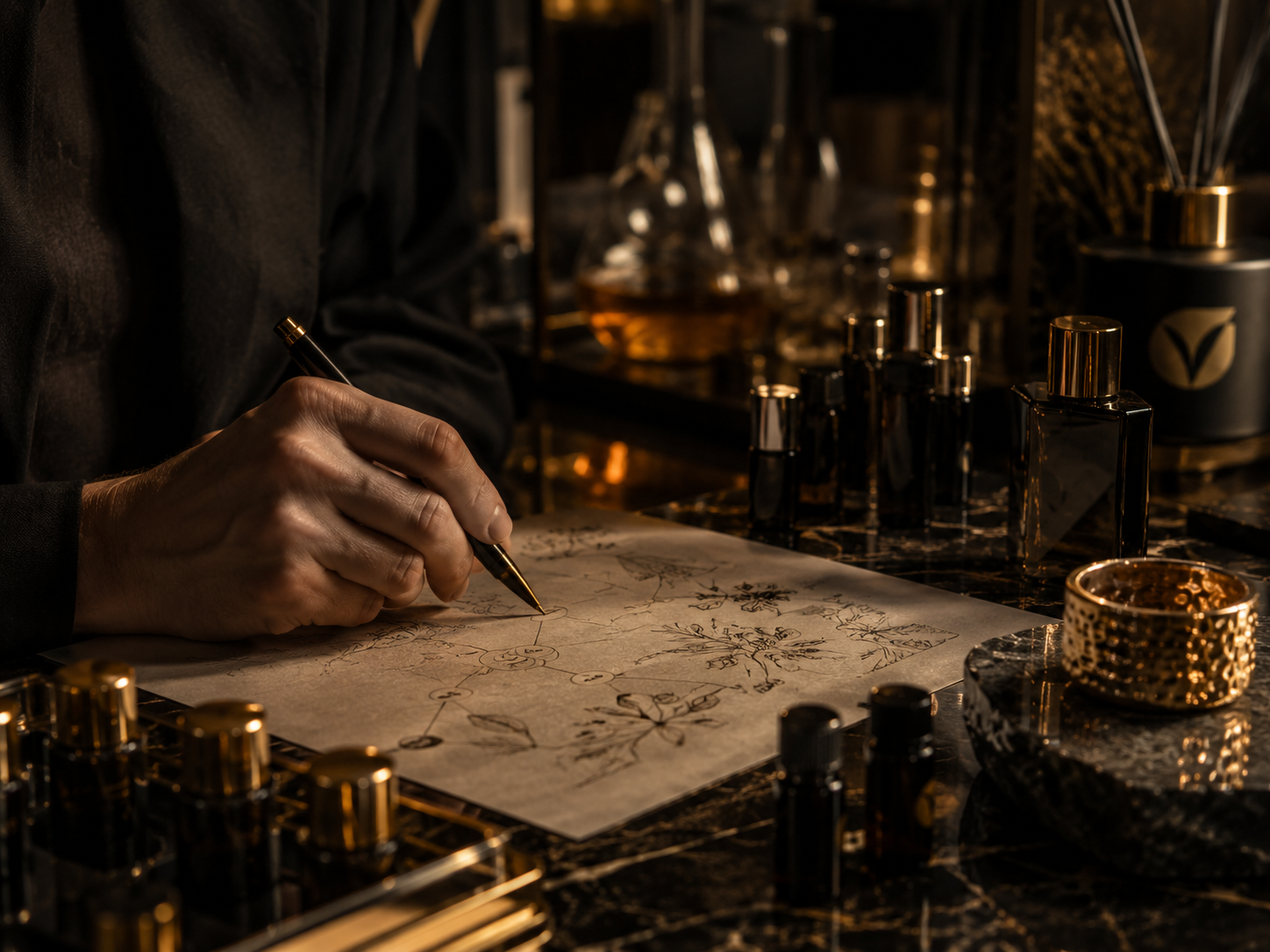 The Maison Aroma bespoke fragrance atelier
